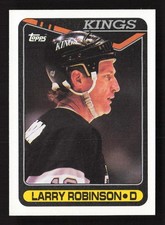 1990-91 Topps #261 Larry Robinson C01