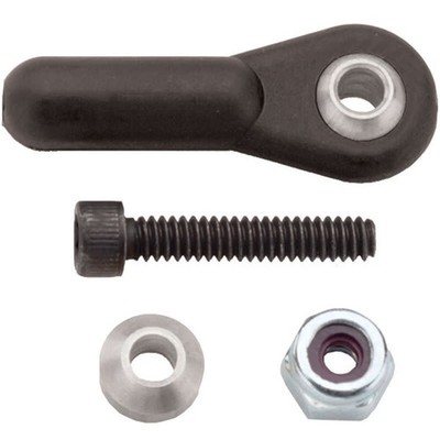 DUB2262 DuBro 4-40 Heavy Duty Ball Link (Black) (2)