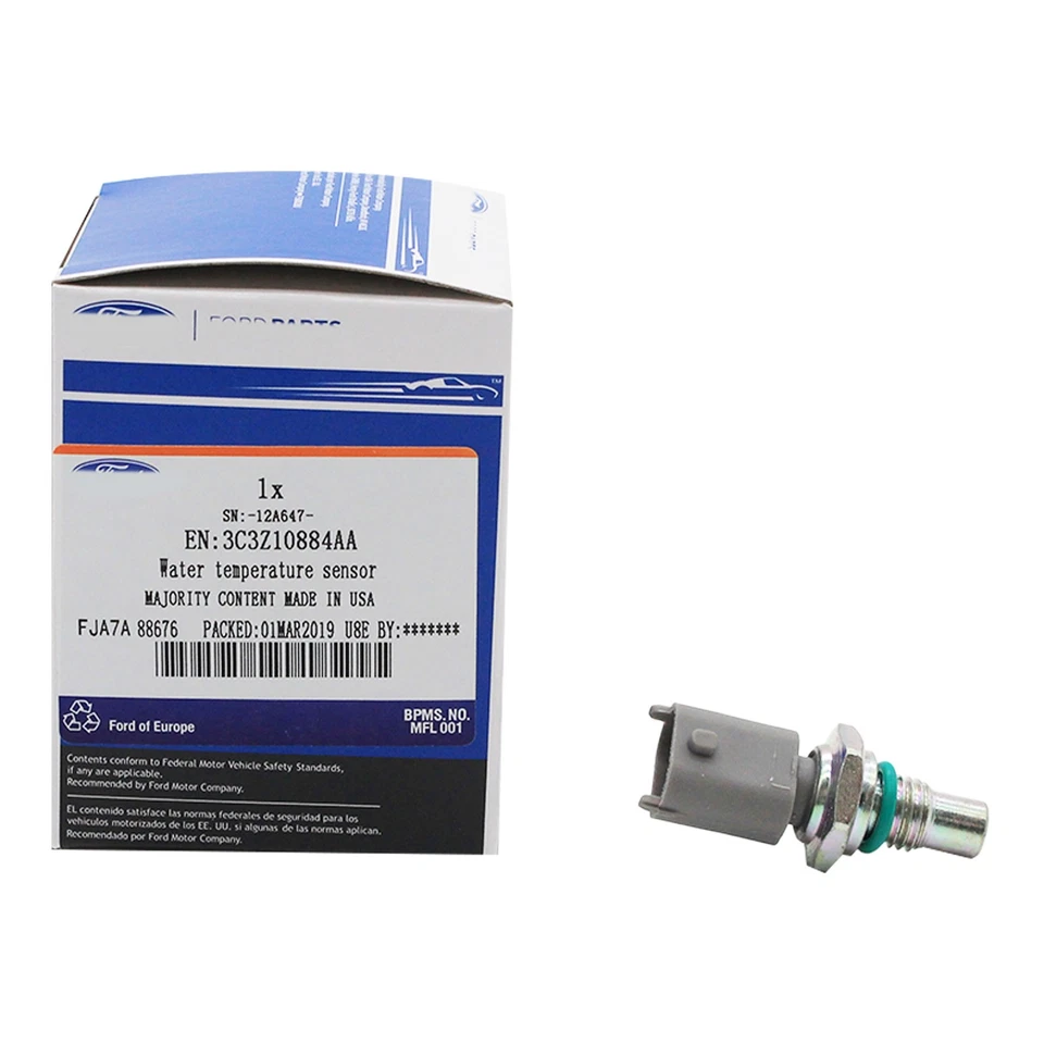 OEM Temperature Sensor Coolant Oil for Ford F250 F350 Diesel 03-10 - Image 3 of 4