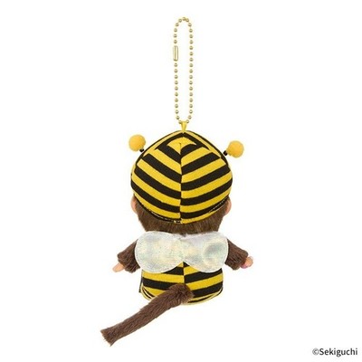 Sekiguchi Monchhichi Bee Plush モンチッチ　ハチ Monchhichi Bee costume Keychain Plush Mascot Sekiguchi JAPAN | eBay