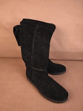 Stivali al ginocchio vintage Y2k Miss Sixty stivali pelle anni 2000 strass n.39