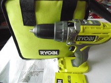 Ryobi 18v cordless hammer drill driver R18PD3.BODY + soft bag