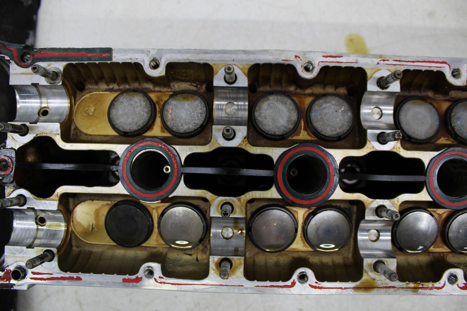 99-01 FERRARI 456 M ENGINE MOTOR LEFT SIDE CYLINDER HEAD VALVES COVER
