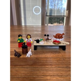 Lego Thanksgiving Feast Set 40056 Retired