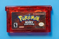 Pokémon: Ruby Version Game Boy Advance 2003 Authentic Tested New Battery