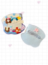 Handmade Felt   Kawaii Pastel Design