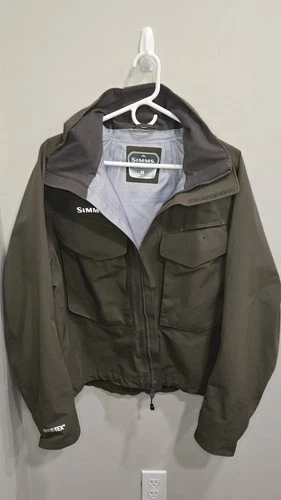 Simms Guide G3 Fly Fishing Gore-Tex Shell Jacket Wading Coat Men’s Size Medium - product listing photo