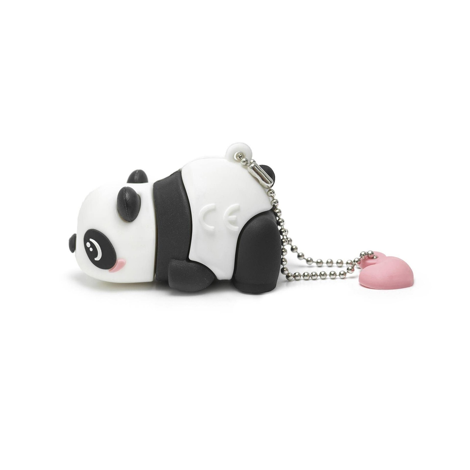 Clé USB 3.0 32 Go Panda en silicone souple blanc et noir clé USB de stockage compacte pour enfant