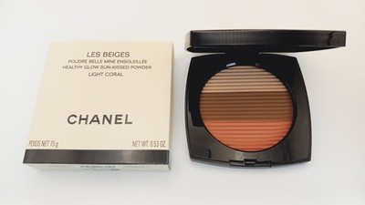 NEW Chanel Les Beiges Healthy Glow Sun-Kissed Powder in Light Coral