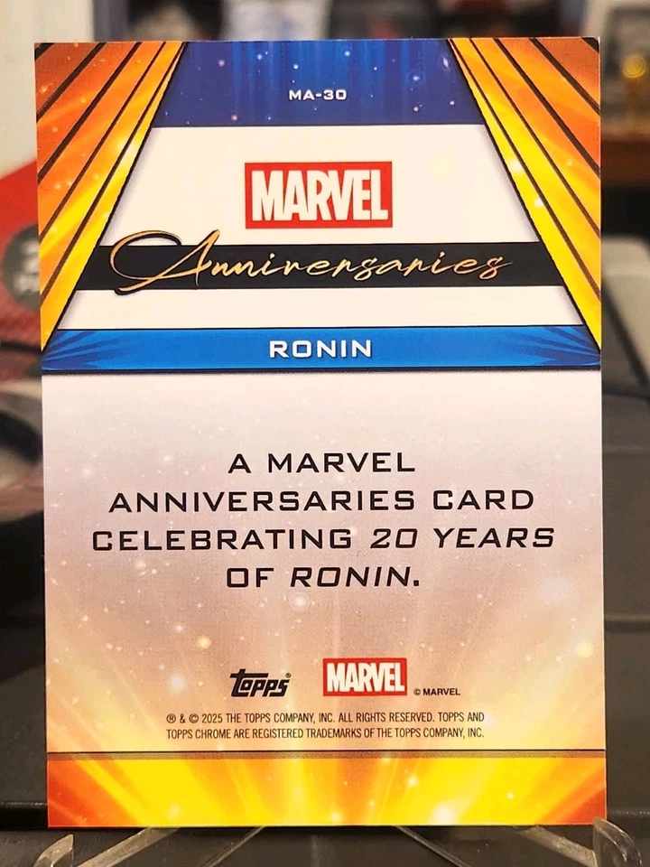 Ronin 2025 Topps Chrome MARVEL Anniversaries 20th #MA-30 - Image 2 of 3