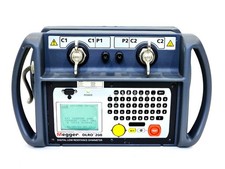 Calibrated Megger DLRO 200 Digital Low Resistance Tester Ohmmeter Microhmmeter
