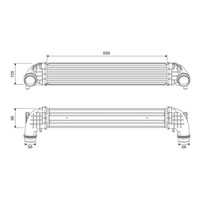 LadeluftküHler Valeo 818698 FüR Opel Astra K Sports Tourer