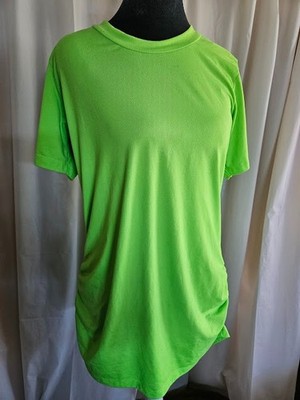 Love, Green Shirt, Size 1X, Stretchy Tight Fit. Short Sleeves