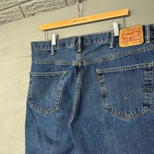 Levi Strauss Co 550 Mens Jeans 40x30 Dark Wash Relaxed Fit Denim Pants