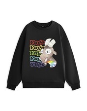 Show Me The Merch Yugo Black Rainbow Sweatshirt Unisex
