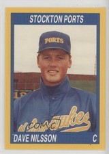 1990 Cal League California League Dave Nilsson #187 0nr3