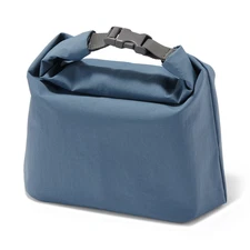 MUJI Lunch bag roll top type Large Smoky Blue