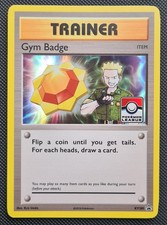 Pokemon Card Lt. Surge Gym Badge XY205 Holo Rare Black Star Promo Pokemon League