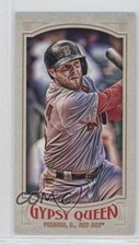 2016 Topps Gypsy Queen SP Image Variation Mini Dustin Pedroia (Swinging) 0j5