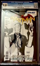 BATMAN # 19 CGC 9.8. CAPULLO SKETCH COVER. THE NEW 52. (2013)