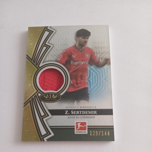 Topps Tier One Bundesliga 22/23 Z. Sertdemir/144, Bayer 04 Leverkusen