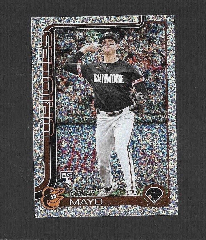 2025 Topps Series One - Coby Mayo #20 Sand Glitter SP