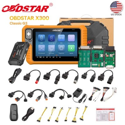 OBDSTAR X300 Classic G3 A1+A2 Support E-Car, MOTO, Marine (jet-ski) Remote Test