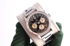 Orologio Uomo Breitling Navitimer Vintage 806 Nero Cronografo 41 mm