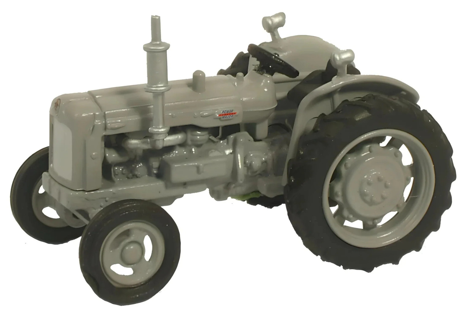 Oxford Diecast 76TRAC004 Fordson Tractor Matt Grey