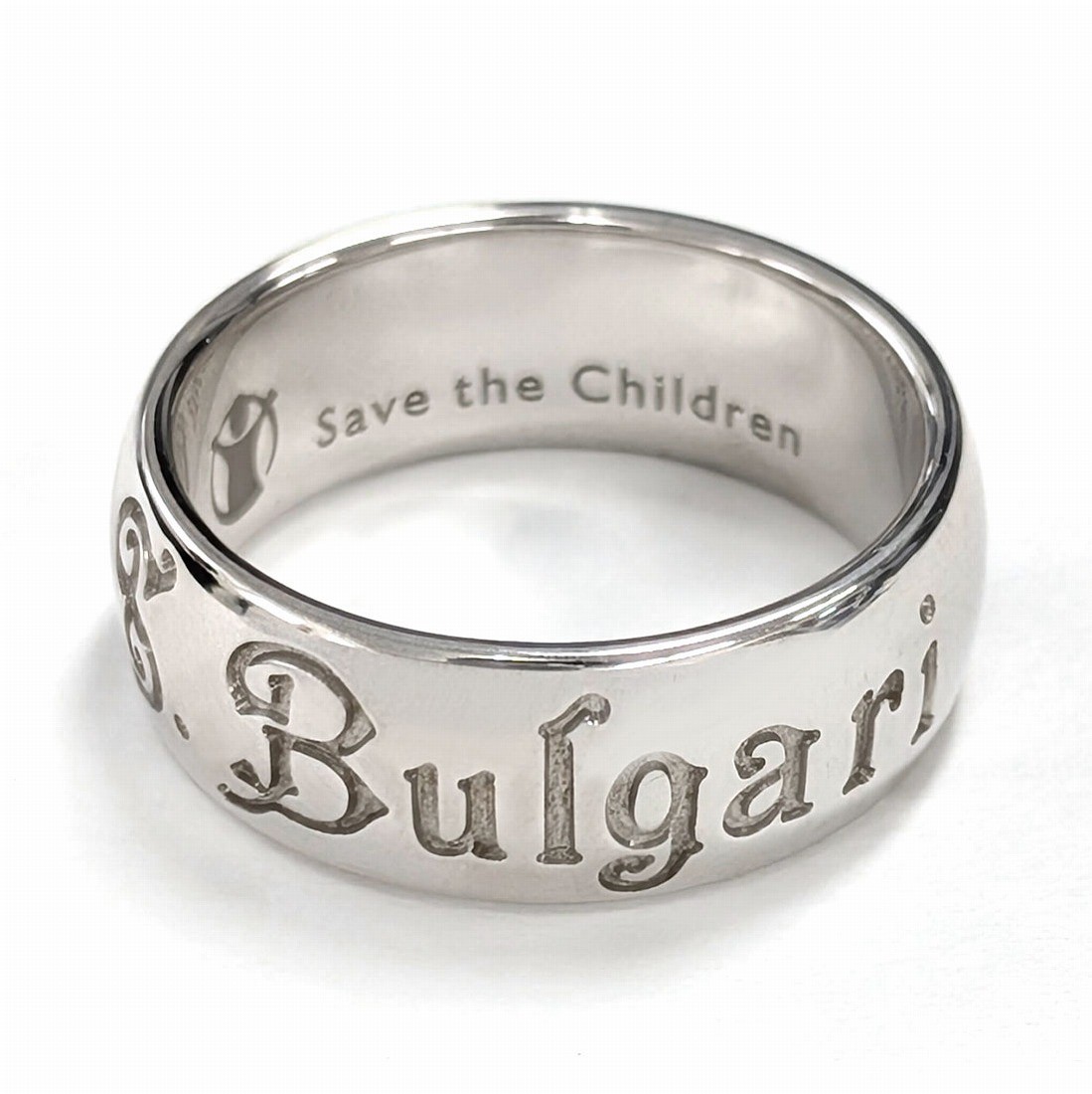 BVLGARI Ring Save The Children Flower Logo Silver 925… - Gem