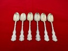 Set of 6 Antique Whiting Sterling Silver Louis XV Beautiful Ice Cream Spoons LA8 — photo 1