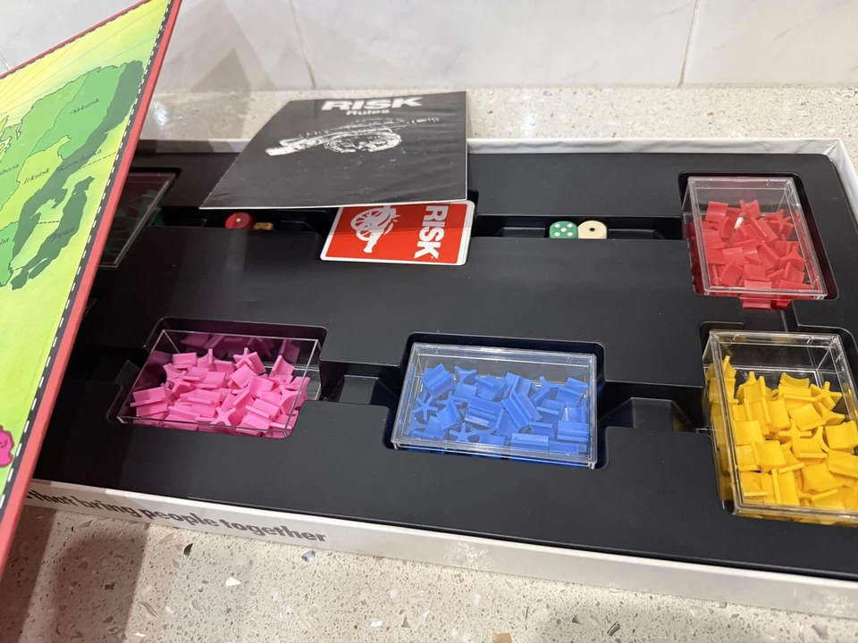 Risk Board Game - Parker - World Conquest Game - Vintage 1985 -  - Image 2 of 4