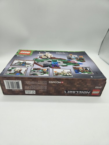 LEGO Minecraft The Iron Golem Set 21123 New Sealed Retired Fast Shipping - Picture 3 of 6