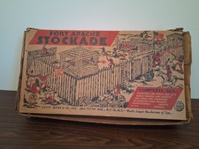 Marx Fort Apache Stockade Play Set Box
