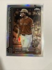 2025 Topps Chrome Update Rookie Debut Marcelo Mayer #USC117 Sepia Refractor (RC)