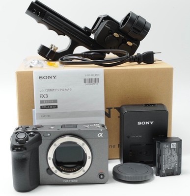 Sony Alpha FX3 ILME-FX3 | Vollformat 【Auslösungen: 799】【Near Mint】【Englisch...