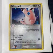 2006 Wigglytuff ⭐️ 13/100 Holo Rare Crystal Guardians Pokemon LP
