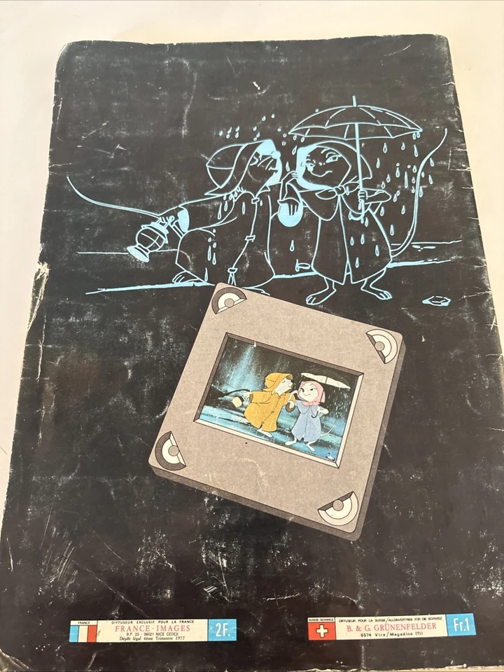 Album panini Incomplet Bernard et Bianca 1977. Disney Rare - Photo 2/4
