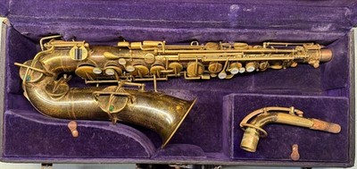 Vintage Buescher True Tone Low Pitch Saxophone (c.1925)   No Mouthpiece
