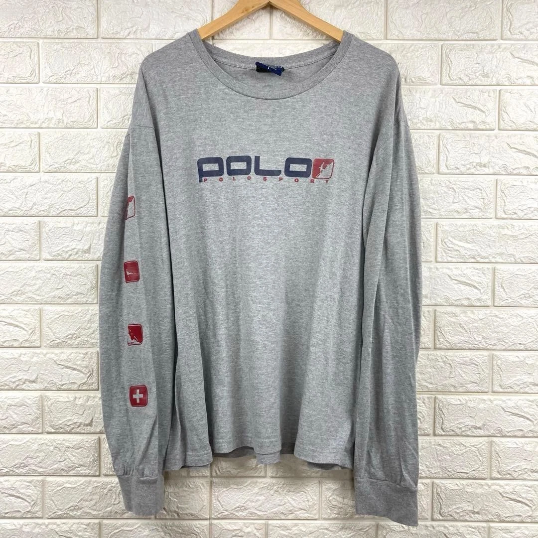 Polo Sport Long Sleeve Gray Shirts for Men for sale | eBay