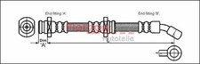 Flexible de frein Suzuki BALENO