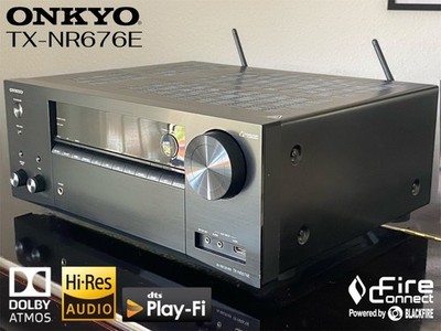 ONKYO TX-NR676E Netzwerk 7.2 Receiver Dolby Atmos Hi-Res Bluetooth AirPlay WiFi