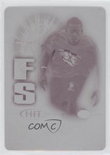 2011 SAGE Hit Printing Plate Magenta 1/1 Rahim Moore #33 8k6