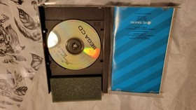 *tested, Ugly Case But Amazing Booklet And CD* Mansion of Hidden Souls Sega CD  