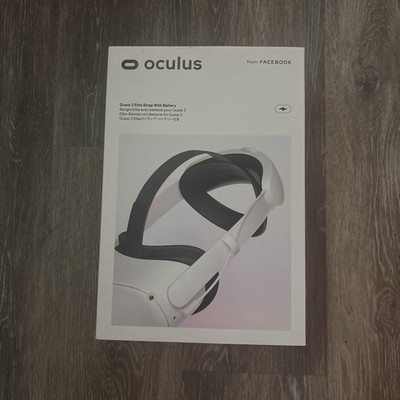 Oculus Meta Quest 2 Elite Strap with Battery, VR headset extended battery