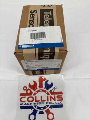 Telemecanique 9012GNO-6 Industrial Pressure Switch 5-250PSI SPST 9012G Series