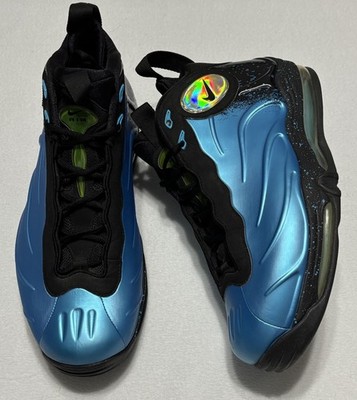 Nike Total Air Foamposite Max Tim Duncan Size 12 Current Blue Black No Insoles