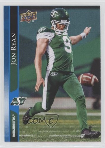 2021 Upper Deck CFL Blue Jon Ryan #37