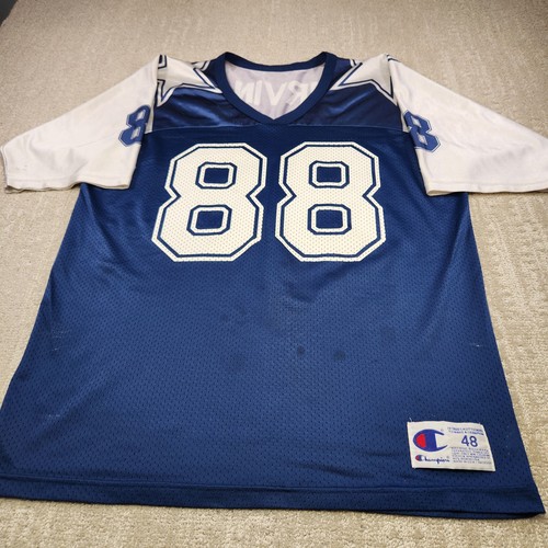 Vintage Dallas Cowboys Jersey Men 48 Michael Irvin NFL Champion Football USA