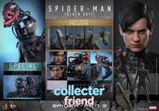 IN STOCK Hot Toys MMS728B Spider-Man 3 (Black Suit) Deluxe Special Edition NEW